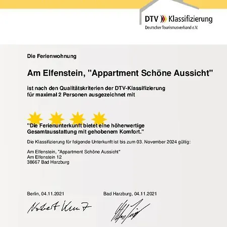 Apartment Am Elfenstein *